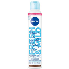 Nivea Fresh & Mild Trockenshampoo dunkle Haartöne 200ML 