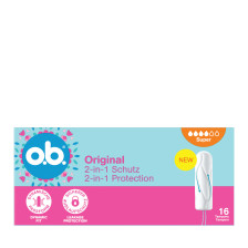 o.b.Tampons Original 2in1 Schutz Super 16ST 