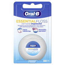 Oral-B Essential Floss Zahnseide ungewachst 50M 1ST 