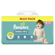 Pampers Baby Dry Windeln Gr.4 9-14kg Maxi Pack 106ST 