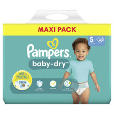 Pampers Baby Dry Windeln Gr.5 Junior 11-16KG Maxi Pack 90ST 