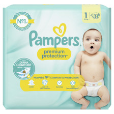 Pampers Premium Protection New Baby Windeln Gr.1 2-5KG Einzelpack 24ST 