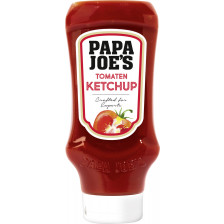 Papa Joe's Tomaten Ketchup 500 ml verschmutztes Etikett 