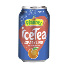 Pfanner Ice Tea Sparkling Peach 0,33L 