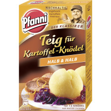 Pfanni Kartoffel Knödel-Teig der Klassiker halb & halb für 12 Knödel 318G 
