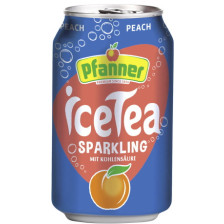 Pfanner Ice Tea Sparkling Peach 0,33L 