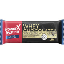 Power System Active Lifestyle Whey Chocolate Bar Weisse Schokolade 30% Protein 50G 