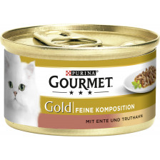 Purina Gourmet Gold mit Ente & Truthahn 85G 