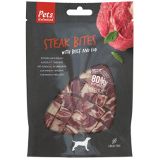 Pets Unlimited Steak Bites 100G 