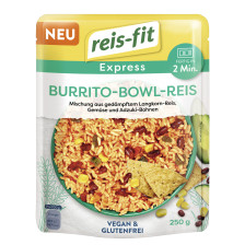 Reis-Fit Express Burrito-Bowl-Reis 250G 