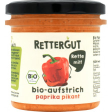 Rettergut Bio Aufstrich Paprika Pikant 135G 