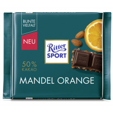 Ritter Sport Mandel Orange 100 g 