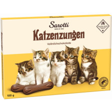 Sarotti Katzenzungen 20ST 100G 