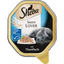 Sheba Sauce Lover mit Thunfisch 85G 