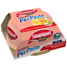Saupiquet Thunfisch für Pasta Knoblauch & Peperocino 160G 