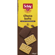 Schär Choco Keks Zartbitterschokoalde 150G 
