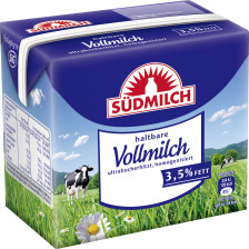 Südmilch Campina haltbare Milch mit 3,5 % Fett 0,5L 