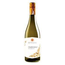 Settesoli Chardonnay Terre Siciliane IGT 0,75L - Etikett verschmutzt/beschädigt 