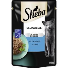 Sheba Delikatesse in Gelee mit Thunfisch 85G 