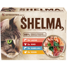 Shelma getreidefrei Meat Fish 12x85G 