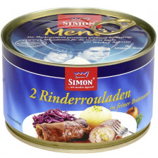 Simon 2 Rinderrouladen in pikanter Sauce 400 g 