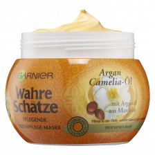 Garnier Wahre Schätze Argan- & Camelia-Öl Tiefenpflege-Maske 300 ml 