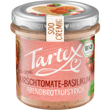 Tartex Bio Soo Cremig Kirschtomate-Basilikum 140G 