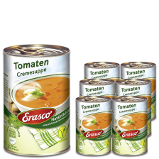 Erasco Tomaten Cremesuppe 6x390ML 