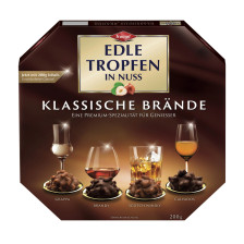 Trumpf Edle Tropfen in Nuss Klassische Brände 200G 