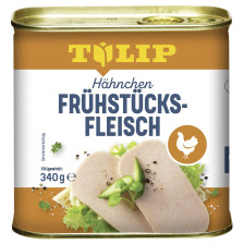 Tulip Hähnchen Frühstückfleisch 340G 