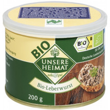 Unsere Heimat Bio-Leberwurst 200 g 