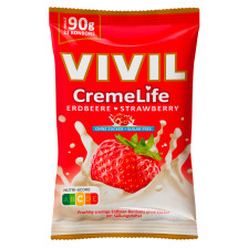 Vivil Creme Life Erdbeere ohne Zucker 90G 23ST 