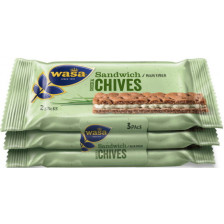 Wasa Sandwich Cheese & Chives 3x 37G 