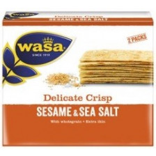 Wasa Delicate Crisp Sesame & Sea Salt 190 g 