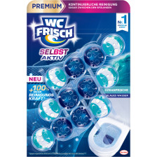 WC Frisch Selbst Aktiv Blauspüler Ozeanfrische 3ST 150G 