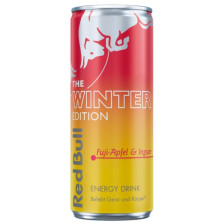 Red Bull Energy Drink Winter Edition Fuji-Apfel & Ingwer 250ML Dose 