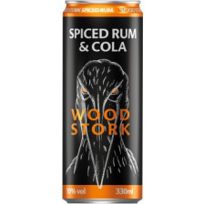 Wood Stork Spiced Rum & Cola 0,33L 