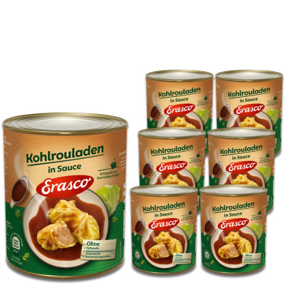 Erasco 2 Kohlrouladen 6x800g 