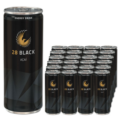 28 Black Açaí 24x 250ML Dose 