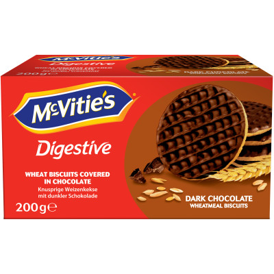 Mc Vities Dark Chocolate Weizenkekse ca. 12ST 200G 