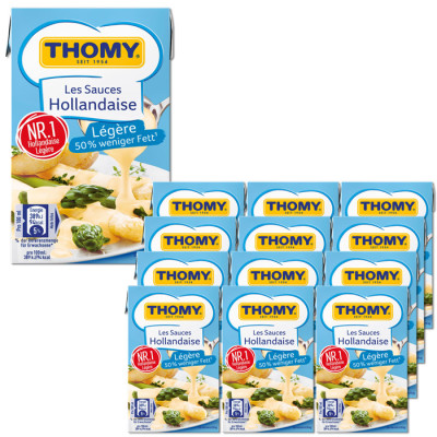 Thomy Les Sauces Hollandaise Legérè 12x250ML 