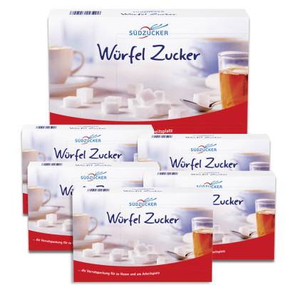 Südzucker Rüben Würfelzucker 5x1KG 