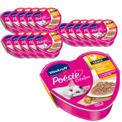 Vitakraft Poésie Huhn & Gartengemüse 15x85G 