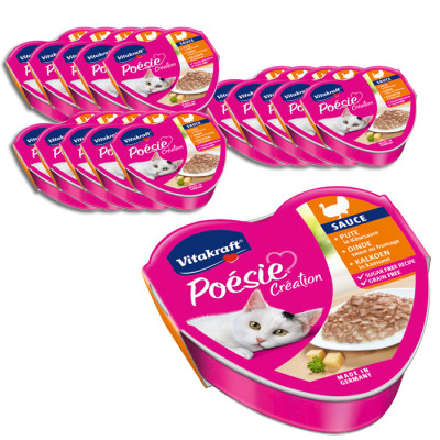 Vitakraft Poesie Creation Pute in Käsesauce 15x5G 