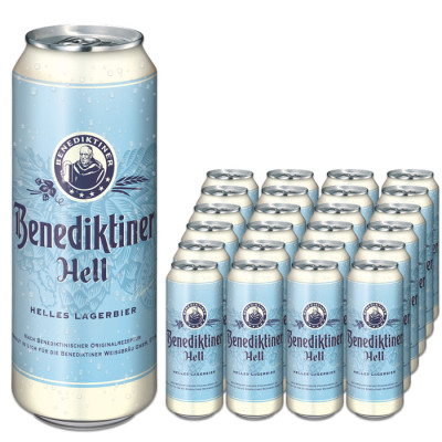 Benediktiner Hell 24x0,5L 