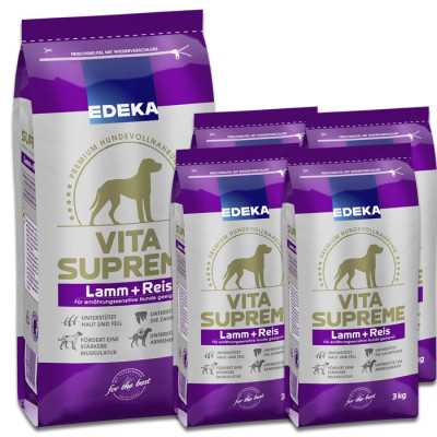 EDEKA Vital Supreme mit Lamm & Hirse 4x3KG 