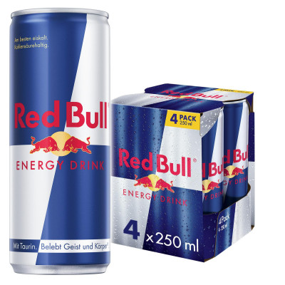 Red Bull Energy Drink 4x250ml 