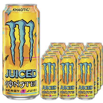 Monster Energydrink Khaotic 12x 0,5L Dose 