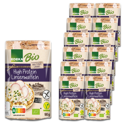 EDEKA Bio Linsenwaffeln 12x90G 