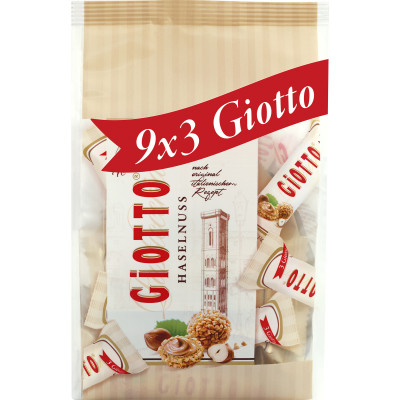 Giotto Haselnuss Mini-Stangen 116G 9x3ST 